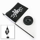 Flying Spaghetti Monster Flag with Holder