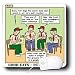 Rich Diesslins Funny KNOTS Scouting Cartoons - Good Eats, Better Feats - Menu Planning - Mouse Pads