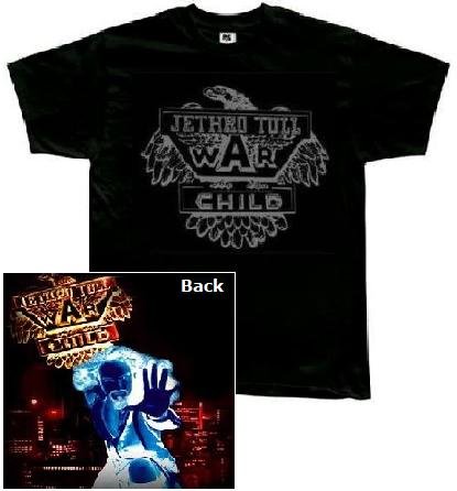 Jethro Tull t-shirt War Child black 2-sided tee