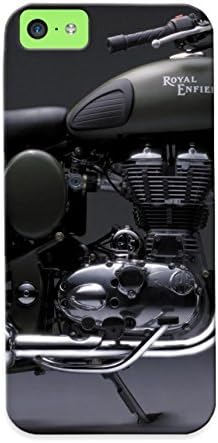 Anettewixom High Grade Flexible Tpu Case For Iphone 5c - 2013 Royal Enfield Bullet Classic Military( Best Gift Choice For Thanksgiving Day)