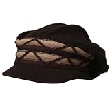 Big New Wave Rasta Beanie Visor-Brown W27S27A