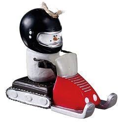 S'mores on a Snowmobile Ornament