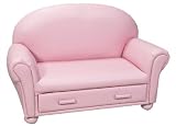 Review GIFTMARK 6700p / - Childs Uphlstrd Couch w/ Drwr-Pink