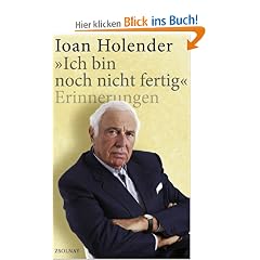 Ich bin noch nicht fertig. Erinnerungen