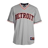 MLB Al Kaline #6 Tigers Cooperstown Replica Jersey (Small)