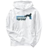 Hoodie Mens White  FRIENDS FUR - EVER - Anatolian Shepherd Dog  Dogs