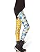 Dawdyfu Womens Cartoon Galaxy Finn and Jake Adventure Time Leggings Pants