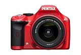 Pentax K-x Digital SLR Camera (Single Lens Kit,18-55mm) - Red