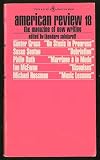 American Review 18: The Magazine of New Writing
