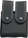 Black Uncle Mikes Double Magazine Pouch