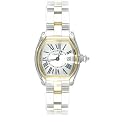 Cartier Women's Roadster Stainless Steel and 18K Gold Watch #W62026Y4