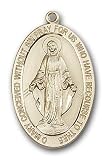14kt Gold Miraculous Medal