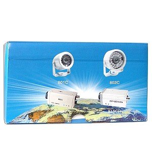 1 3'' Color CCTV Video Camera w OmniVision CMOS
