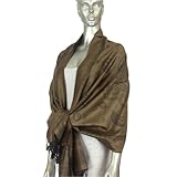 IMAGE OF Exquisite Simple Pastel Paisley Pashmina Fashion scarf / shawl -