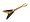 www.gitarrenhersteller.com - MB 150 - Kleine Ansteckpin Rock Gitarre Gelb & Gr�n