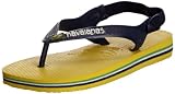 Havaianas Infant Baby Brasil Logo Citrus Yellow Formal Sandal 4119727.2197.178 1.5 Child UK
