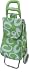 from KD & JAY (Green Pattern) Folding Wheeled Shopping Trolley Lightweight Festival