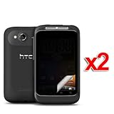 Electromaster(TM) Brand - 2X Privacy LCD Screen Protector Cover Film for HT ....
