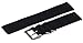 Ballistic 22mm Two Piece Nylon Canvas 22mm Military Black Replacement Watch Band