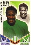 Match Attax ENGLAND Man of The Match NIGERIA Obi Mikel