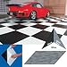Vinyl Tile Matting With Adhesive 12X12 Levant Pattern White Case Of 20