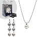 Pro Specialties San Diego Chargers Heart Charm Necklace and Earring Set - San Diego Chargers One Size