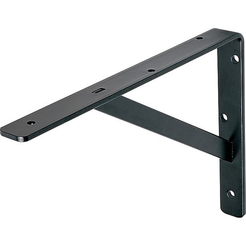 Black HD Steel Shelf Bracket 19-1 2  Deep x 13  HighB001DT3VM6 : image