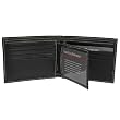 Perry Ellis Italian Leather Bi-fold Passcase Wallet