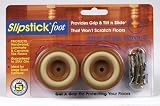 Slipstick CB500 2-Inch Gripper Foot, Caramel, 4-Pack