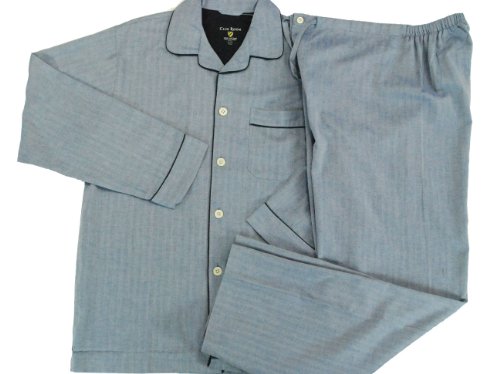 Club Room Cotton Long Sleeve Long Leg Pajama Set