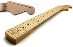 Maple Strat Guitar Neck: 21 Fret Replacement Stratocaster neck with Maple fingerboard