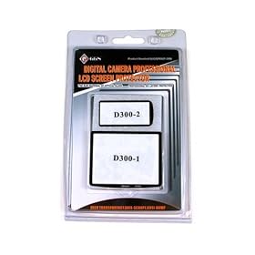 GGS DSLR LCD Optical Glass Screen Protector for Nikon D300 cameras