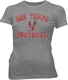 True Blood Football Womens Grey Junior T-shirt