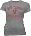 True Blood Football Womens Grey Junior T-shirt