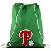 Philadelphia Phillies Green Axis Drawstring Backpack