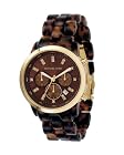 Michael Kors Women's MK5216 Chronograph Tortoise Watch