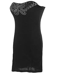 Sexy Strapless Sleeveless Cotton/Polyester Corset   Waistline Sequined Backless  Dress