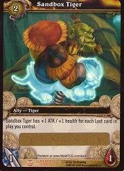 Sandbox Tiger World of Warcraft Loot Card # 1/3 [Toy]