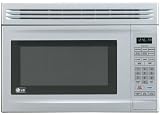 LG LMV1314W 1.3 Cu. Ft. Compact Over-the-Range Microwave with 900 Cooking Watts & 4 Auto Cook Options: White