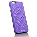iPhone 6/6S Wallet Mirror Case for Girl -Bidear (TM) Creative Mirror Design with 3 Card Holder Slot Protective Hard Case for Apple iPhone 6 & iPhone 6S -4.7 Inch (Purple)