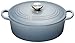 Read Le Creuset 25 cm Cast Iron Oval Casserole, Coastal Blue Details Le Creuset 25 cm Cast Iron Oval Casserole, Coastal Blue