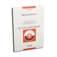 Schoellershammer Markerpapier "Layout markerfest" DIN A3, 1 Block, 75 Blatt, 75g/m�