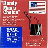 Electrical Wire: 14-2 UF Burial Wire - 25ft Rol