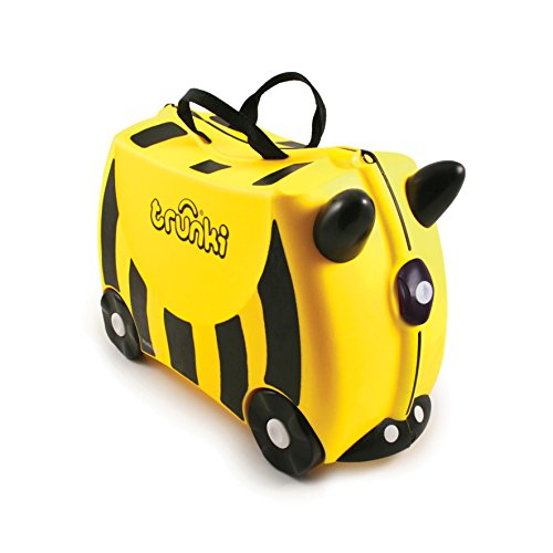 Trunki: the original ride-on suitcase new, bernard (yel…