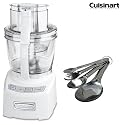 Cuisinart FP-12 Elite Collection White12-cup Food Processor With Heavyweight Stainless Steel Measuring Spoons Bundle