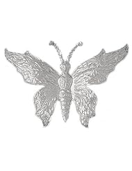 Clevereves 14K White Gold Pendant Butterfly Themed 12.1 - Gram(s)
