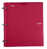 read full review Five Star Flex Hybrid NoteBinder, Customizable Cover, 1-Inch, Red (72349)