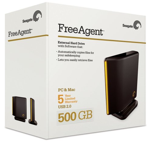 Seagate FreeAgent 500 GB 3.5-Inch USB 2.0 Hard Drive ST305004FDA1E1-RK image