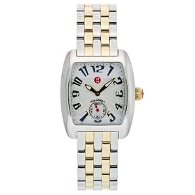 Michele Woman's Urban Mini Two-Tone Bracelet Watch #MWW02A000240