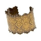Jodhpur Brass Metal Cuff Bracelet
